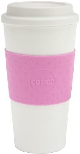 Bubble gum pink insulated travel mug 16 oz — photo 4