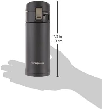 Black wide mouth stainless steel mug 16 oz — photo 4