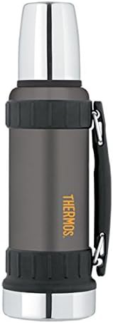 Gunmetal gray work series beverage bottle