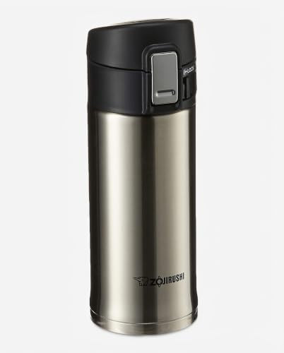 Silver wide mouth stainless travel mug 12 oz — photo 4