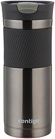 Gunmetal stainless steel travel mug 20 oz