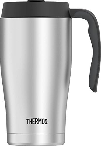 Flip lid stainless steel vacuum mug 22oz