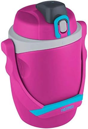 Pink foam insulated hydration bottle 64oz