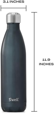 Blue suede leakproof sports bottle 24oz — photo 4