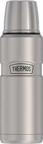 Matte steel King compact bottle 16oz