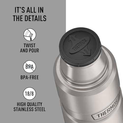 Matte steel King compact bottle 16oz — photo 5