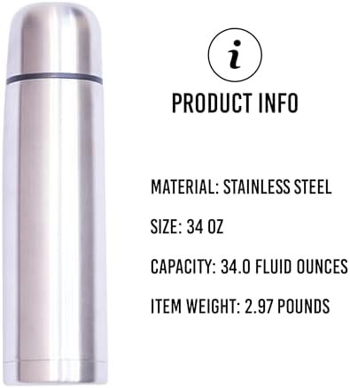 Triple wall 34 oz coffee thermo — photo 5