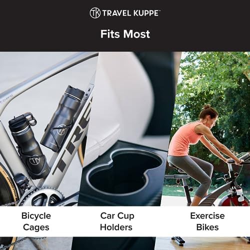 Vacuum insulated stainless steel bike bottle — photo 4