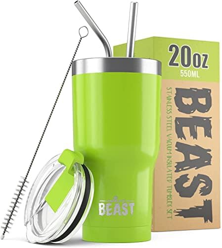 Lemongrass green Beast tumbler 20 oz