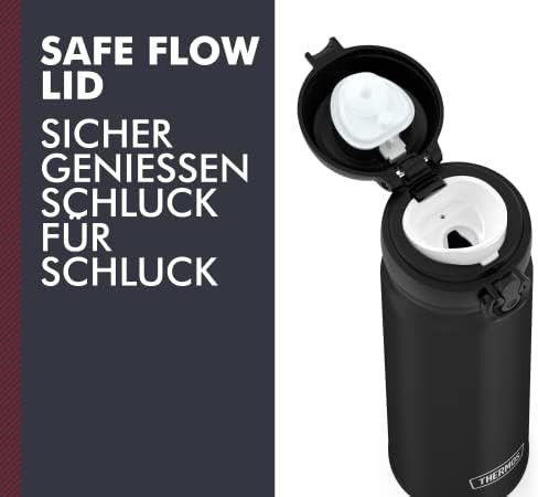 Black ultralight thermos flask 750ml — photo 3