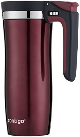 Leakproof handled travel mug 16 oz