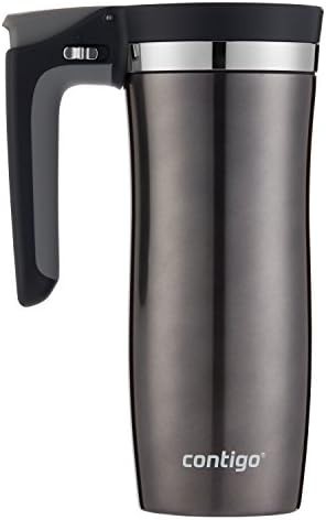 Stainless steel handled travel mug 16 oz — photo 3