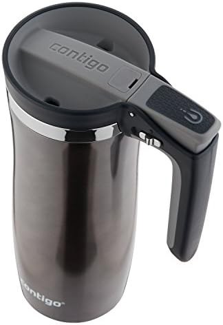 Stainless steel handled travel mug 16 oz — photo 4