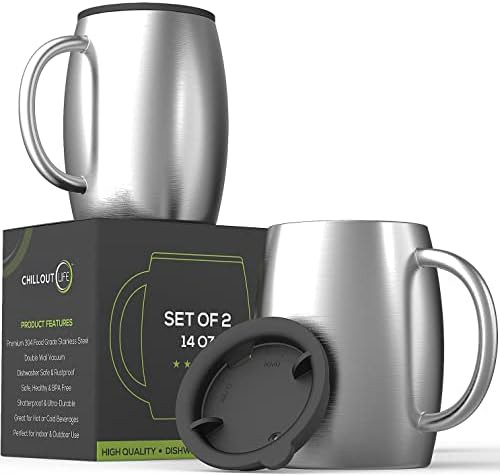 Shatterproof Insulated Coffee Mug Set