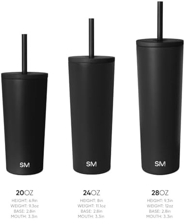 Black iced coffee tumbler 24 oz — photo 3