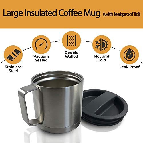 Camping Mug with Screw-on Lid 18 oz — photo 3