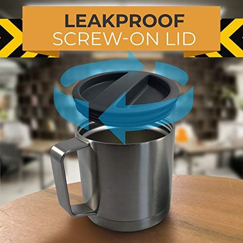 Camping Mug with Screw-on Lid 18 oz — photo 5