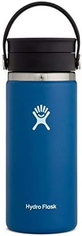 Wide mouth flex sip lid bottle