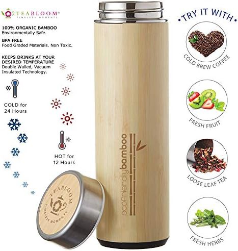 Naturalist Bamboo Insulated Travel Tumbler 17 oz — photo 4