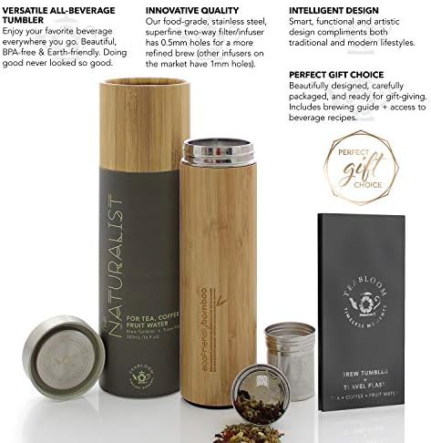 Naturalist Bamboo Insulated Travel Tumbler 17 oz — photo 5