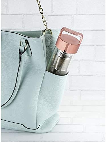 Pinky Up Dylan Travel Infuser Mug Rose Gold 16 oz — photo 5