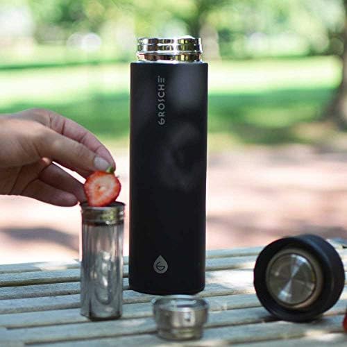 Black Soft Touch Extra Long Infuser Bottle — photo 3