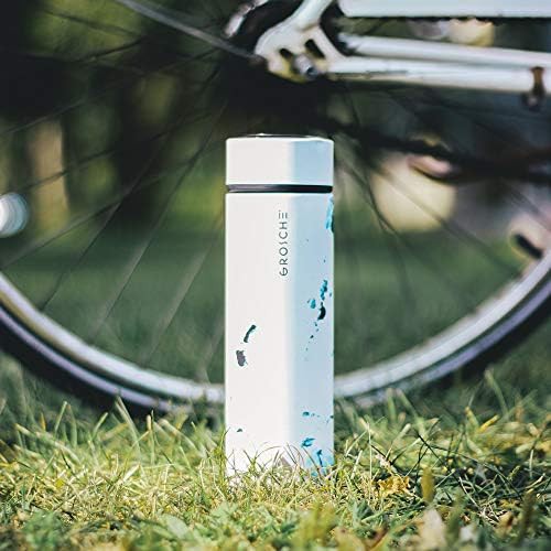 White Marble Vacuum Insulated Tea Infuser — photo 4