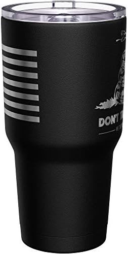 Gadsden flag insulated coffee travel mug — photo 3