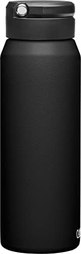Black sports water bottle 32oz — photo 4