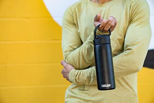 Black sports water bottle 32oz — photo 5