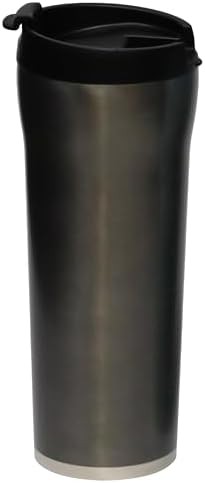 Gray Satin Stainless Steel Travel Tumbler