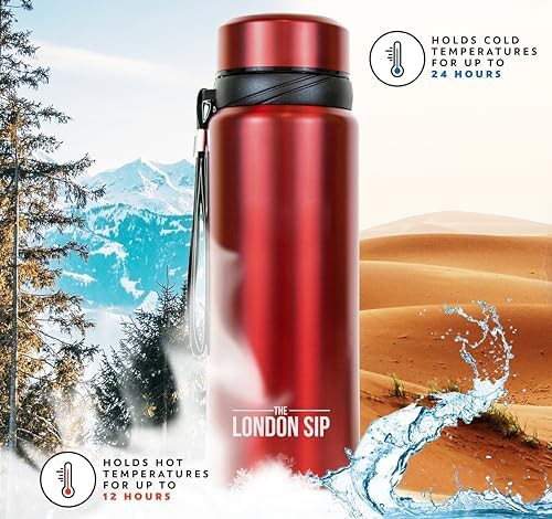 Sacred red travel flask 25 oz — photo 4