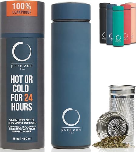 Insulated Tea Tumbler with Infuser
