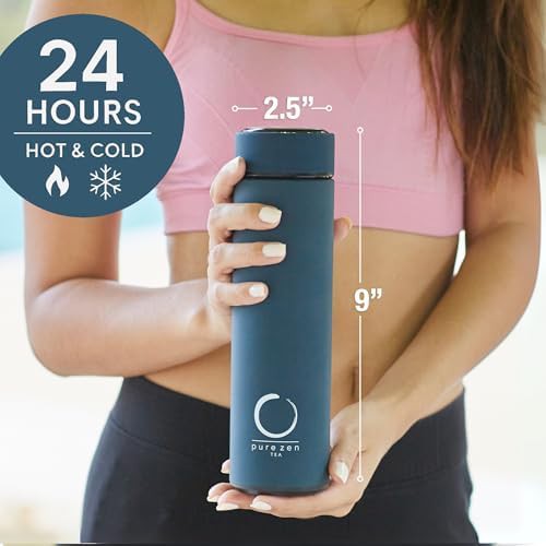 Insulated Tea Tumbler with Infuser — photo 4