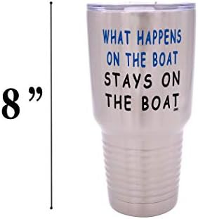 Funny fishing 30 oz travel tumbler — photo 5