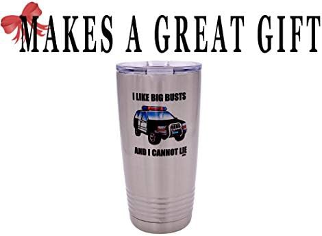 Funny police officer large 20 oz travel tumbler — photo 4