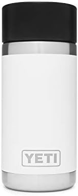 White 12 oz bottle with hot shot cap