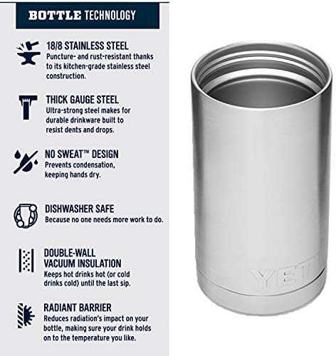 White 12 oz bottle with hot shot cap — photo 4