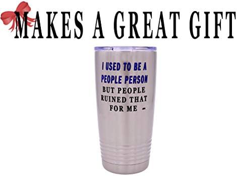 Funny people person 20 oz travel tumbler — photo 4