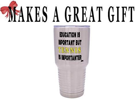 Funny tennis player 30 oz travel tumbler — photo 4