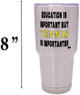 Funny tennis player 30 oz travel tumbler — photo 5
