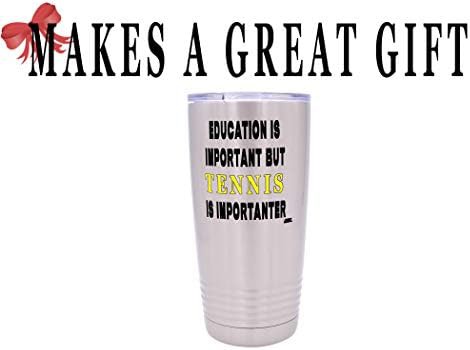 Funny tennis player 20 oz travel tumbler — photo 4