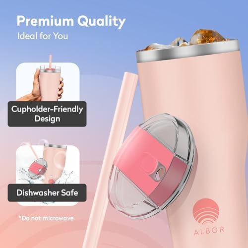 Sand stainless steel 20 oz insulated travel tumbler — photo 5