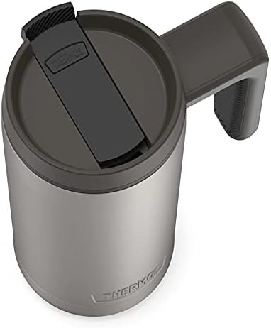 Matte steel espresso stainless steel mug 18oz — photo 4