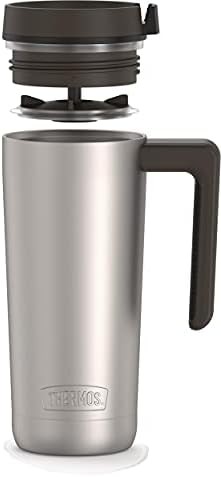 Matte steel espresso stainless steel mug 18oz — photo 5