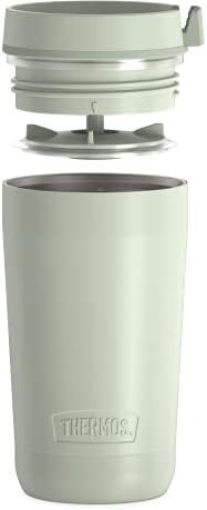 Matcha green stainless steel tumbler 12oz — photo 5