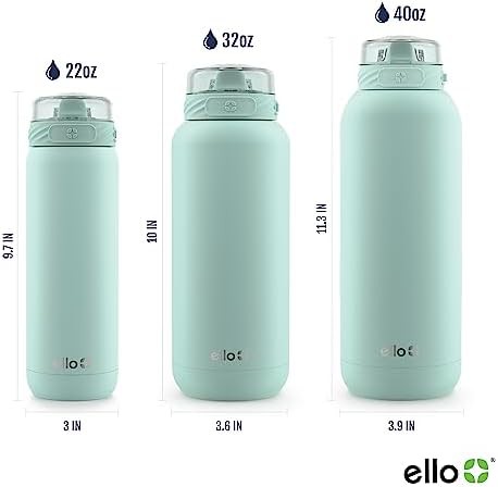 Yucca green stainless steel water bottle 22 oz — photo 4