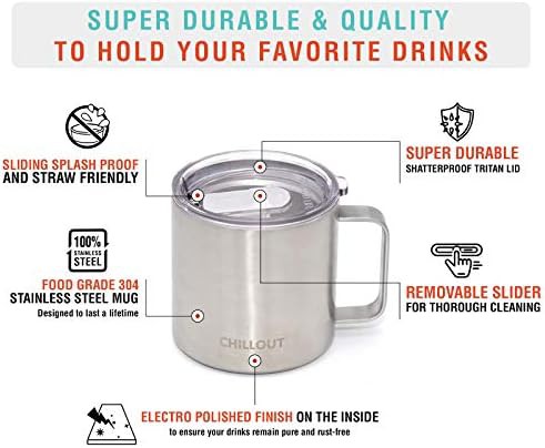 Thermal Camping Mug with Sliding Lid — photo 3