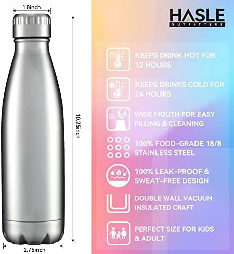 Stainless steel metal sports bottle 17 oz — photo 5