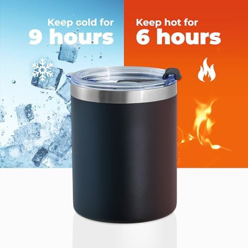Black powder coated coffee mug 8 pack — photo 3